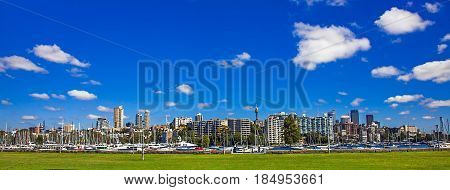 Skyline of Sydney New South Wales Australia