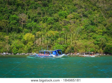 Landscape Of Tropical Sea At Sunny Day