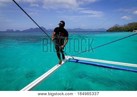 Landscape Of Tropical Sea At Sunny Day