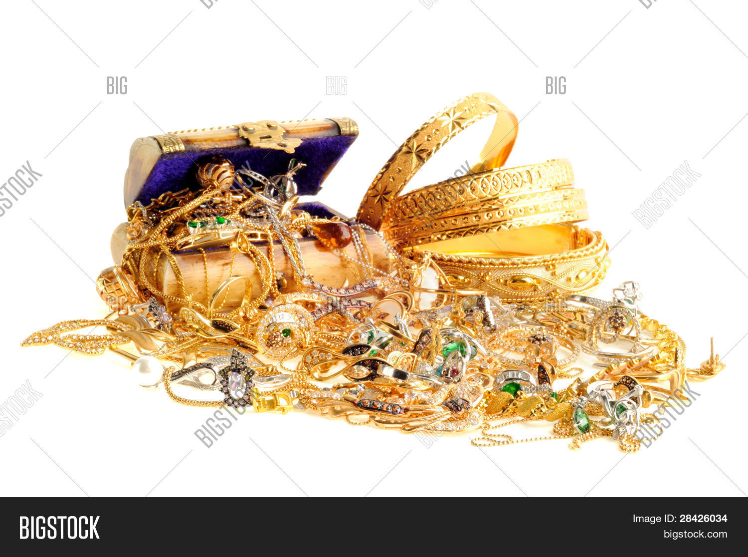 Gold Jewelry Image & Photo (Free Trial) Bigstock