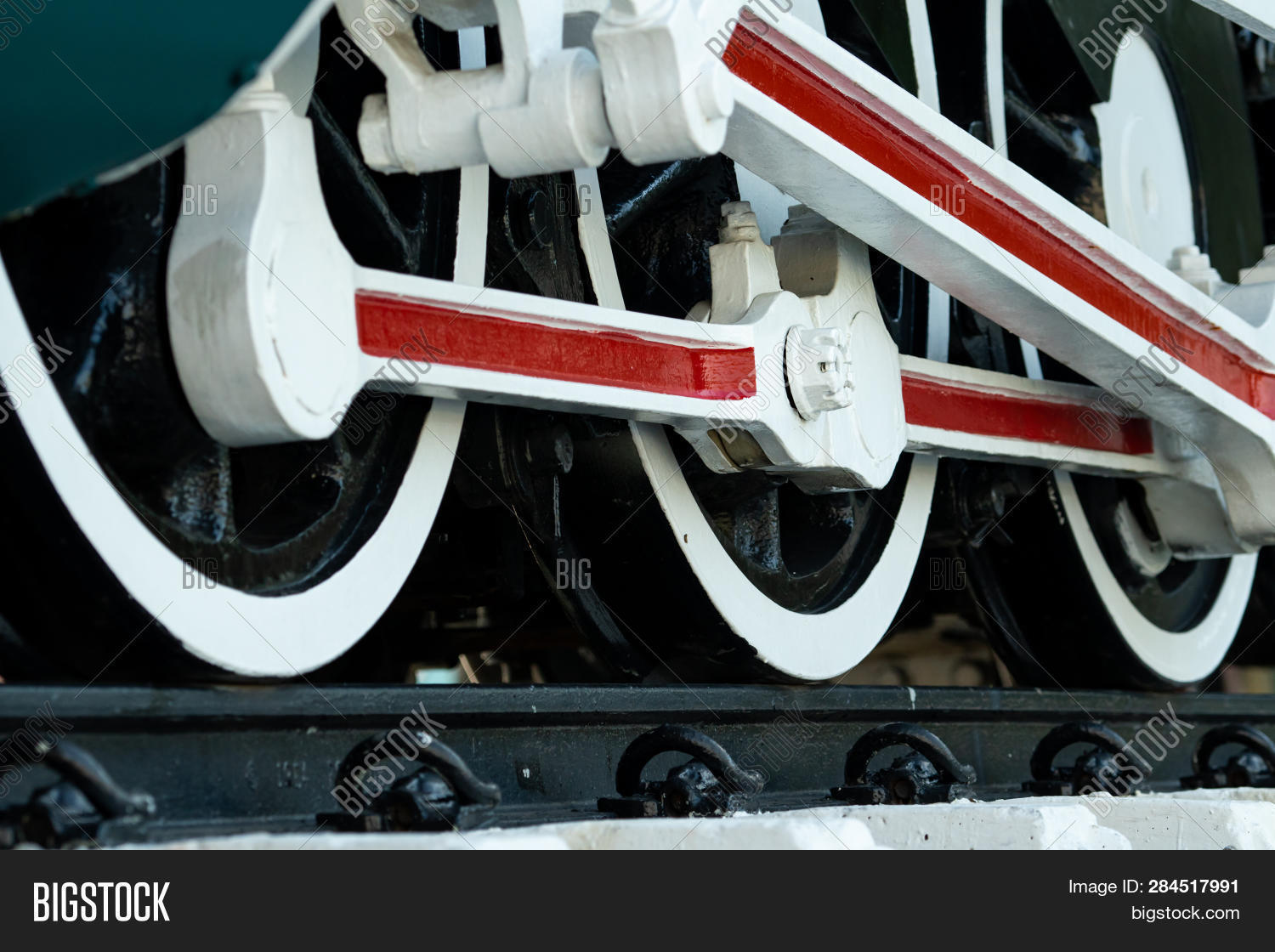 Closeup Wheel Train. Image & Photo (Free Trial) Bigstock