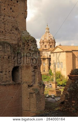 Just Being A Tourist With A Camera In Rome, Italy.