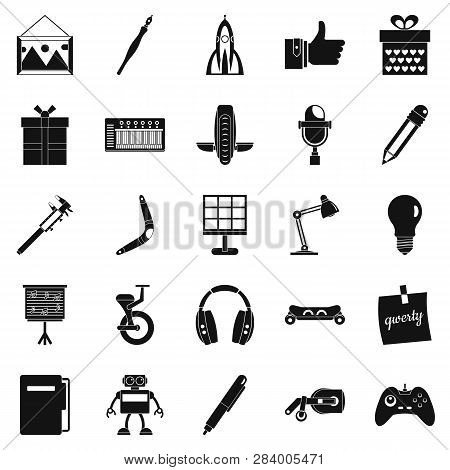 Boon Icons Set. Simple Set Of 25 Boon Icons For Web Isolated On White Background