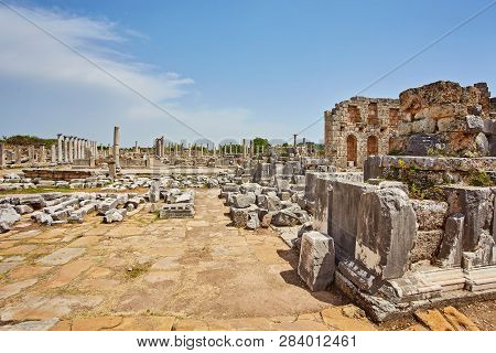 Ruins Of The Ancient City Of Patara, Turkey