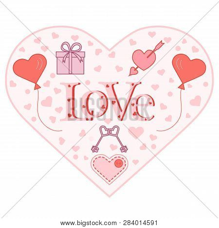 Valentine's Day, Birthday Romantic Symbols