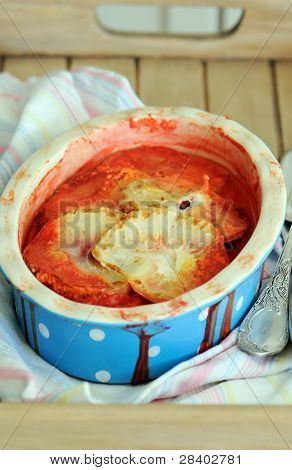 winter vegetables gratin