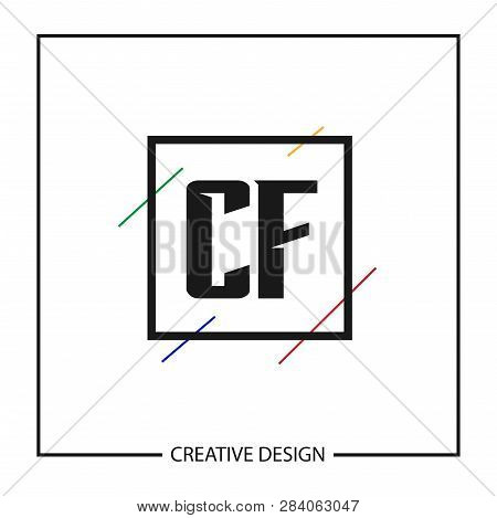 Initial Letter Cf Logo Template Vector Design