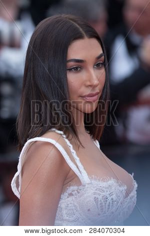 CANNES, FRANCE - MAY 09: Louise Bourgoin attends the screening of Yomeddine during the 71st Cannes Film Festival on May 9, 2018 in Cannes, France. 