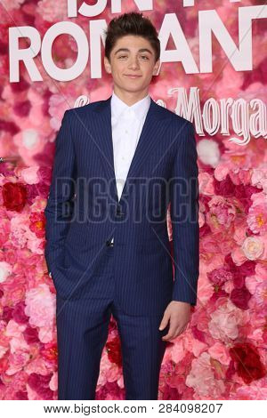 LOS ANGELES - FEB 11:  Asher Angel at the 