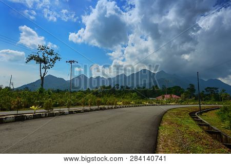 Blue Sky View Of Bintan Batam Island Indonesia