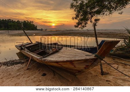 Panorama Sunset Of  Batam Bintan Wonderful Indonesia
