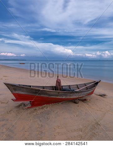 Blue Sky Tropical Beach Of Bintan Batam Wonderful Indonesia