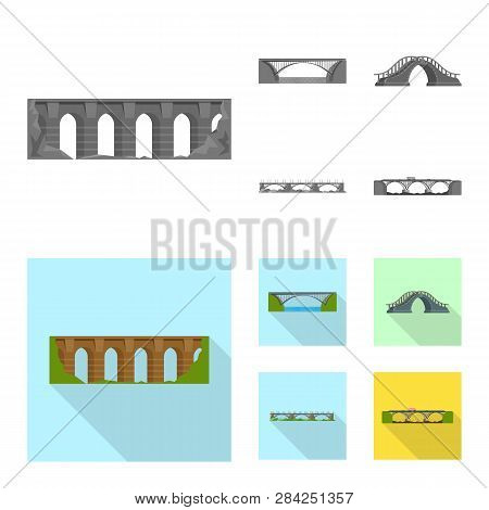 Vector Design Of Connection And Design Icon. Collection Of Connection And Side Vector Icon For Stock