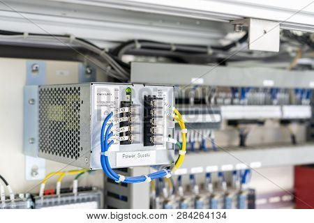 Modern Electric Ac Dc Power Supply Unit In Box Or Cabinet For Industrial Production Line Or Machine
