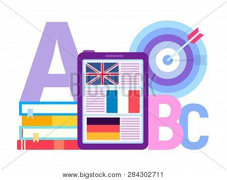 Learning Foreign Languages Online, Students Receive Education Remotely.