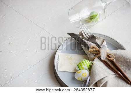Easter Table Setting