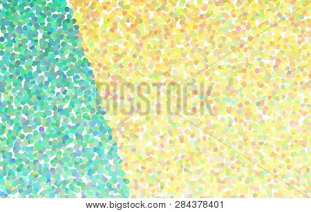 Abstract Pastel Pointillistic And Geometric Background Pattern