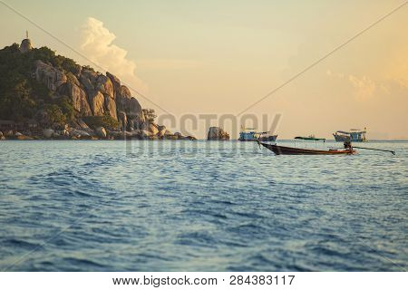 Beautiful Scenic Of Koh Tao One Of Most Popular Traveling Destination In Surathani Southern Of Thail