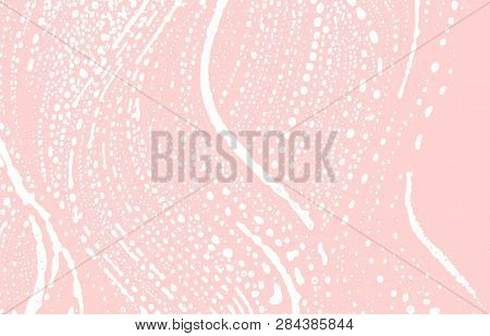 Grunge Texture. Distress Pink Rough Trace. Gorgeous Background. Noise Dirty Grunge Texture. Ravishin