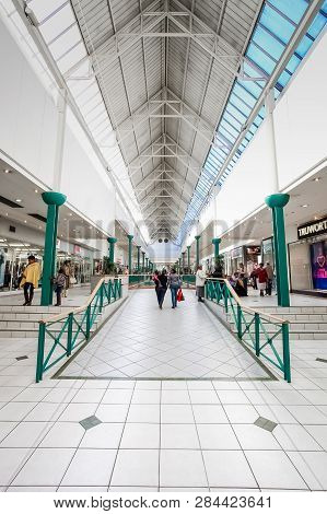 Inside Interior Of Alberton City Mall In Johannesburg
