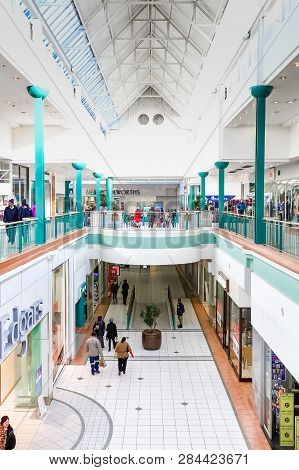 Inside Interior Of Alberton City Mall In Johannesburg