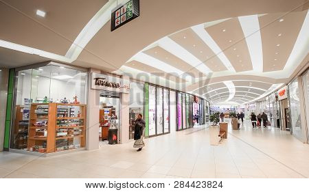 Inside Interior Of Alberton City Mall In Johannesburg