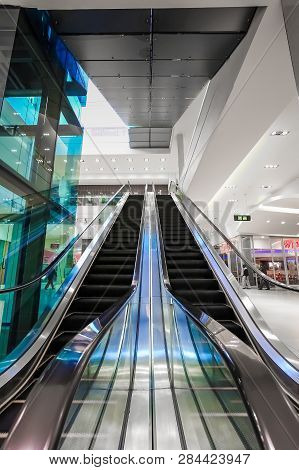 Inside Interior Of Alberton City Mall In Johannesburg