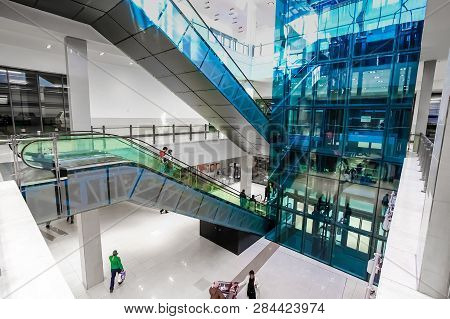 Inside Interior Of Alberton City Mall In Johannesburg