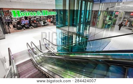 Inside Interior Of Alberton City Mall In Johannesburg