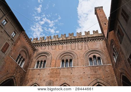 Radnice. Piacenza. Emilia-Romagna. Itálie.