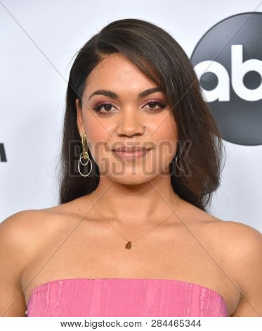 LOS ANGELES - FEB 05:  Barrett Doss arrives for the ABC Winter Press Tour 2019 on February 05, 2019 in Pasadena, CA                