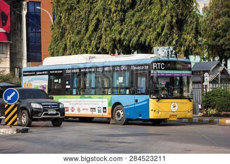 Blk Bus Of Rtc Or Chiangmai Smart Bus.