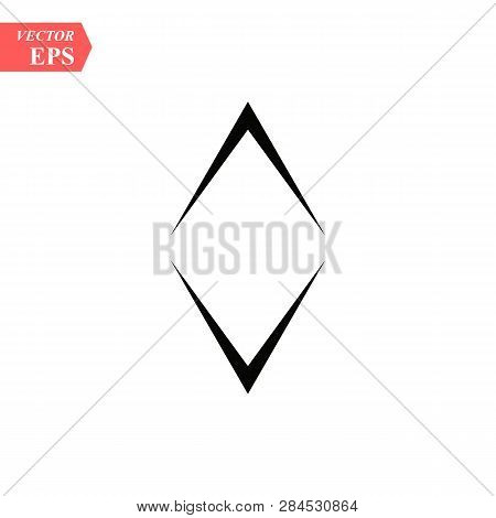 Round Spot Ethereum Classic Icon. Pictogram On A White Background. Vector Concept Of Ethereum Classi