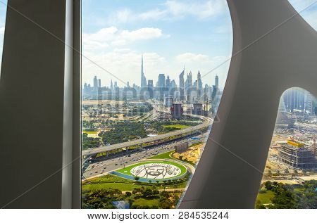 View From Dubai Frame