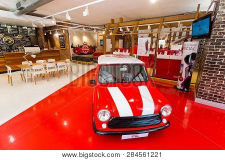 Inside Interior Of A Virgin Mobile  Store