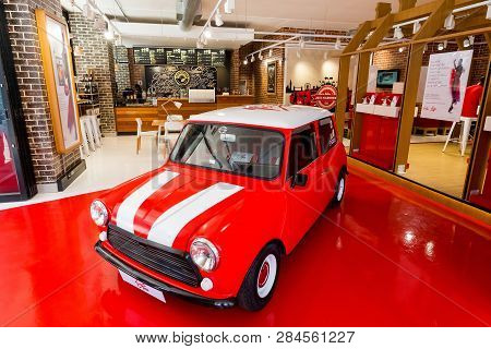 Inside Interior Of A Virgin Mobile  Store
