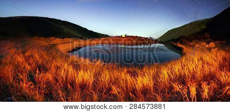 Magic Night Lake