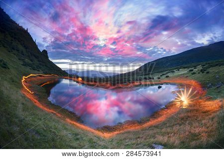 The Fiery Heart Of The Mountains
