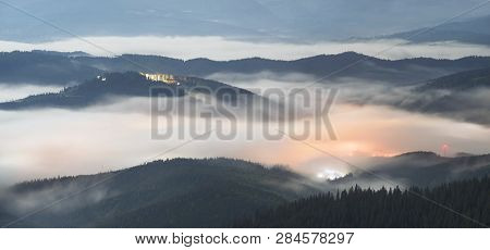Night Misty Mountains