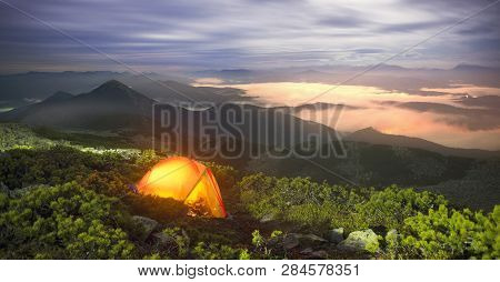 Night Misty Mountains