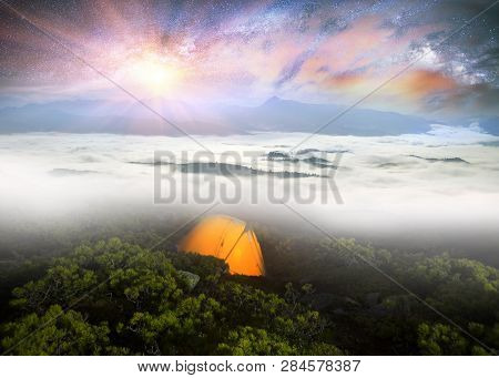 Night Misty Mountains