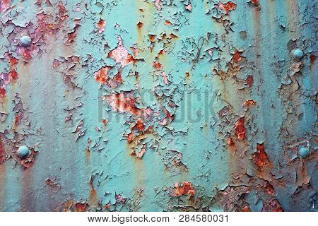 The Paint Of The Old Train