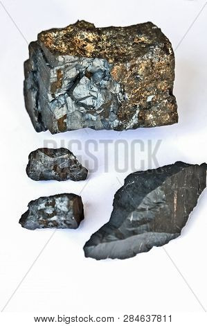 Close Up Of Manganese Ore