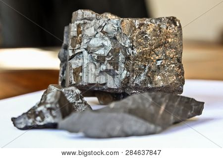 Close Up Of Manganese Ore