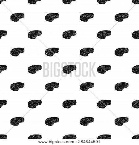 Prepared Steak Pattern Seamless Vector Repeat Geometric For Any Web Design