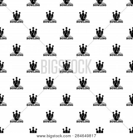 Bowling Pattern Seamless Vector Repeat Geometric For Any Web Design