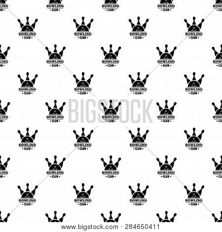New Bowling Club Pattern Seamless Vector Repeat Geometric For Any Web Design