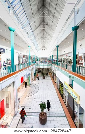 Inside Interior Of Alberton City Mall In Johannesburg