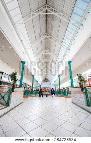 Inside Interior Of Alberton City Mall In Johannesburg