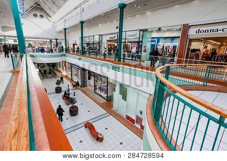 Inside Interior Of Alberton City Mall In Johannesburg